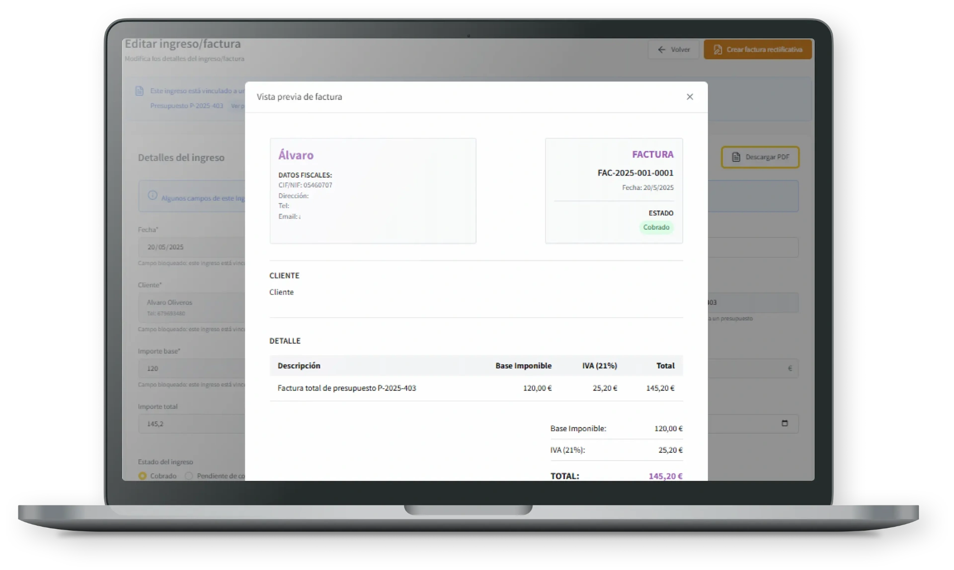 Pro Manager | Software de Gestión para Pymes y Autónomos